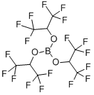 ほう酸 トリス(ヘキサフルオロイソピロピル) 化学構造式