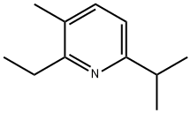 Pyridine, 2-ethyl-3-methyl-6-(1-methylethyl)- (9CI) Structure
