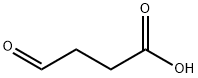 4-オキソ酪酸 化学構造式