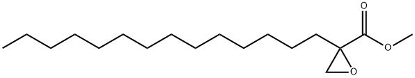 methyl 2-tetradecylglycidate Struktur