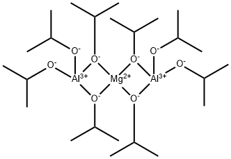 マグネシウムアルミニウムイソプロポキシド 化学構造式