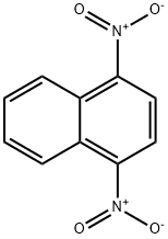 1,4-ジニトロナフタレン 化学構造式