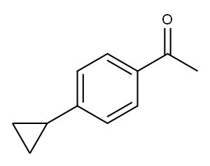 Ethanone, 1-(4-cyclopropylphenyl)- (9CI) Structure