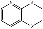 2,3-BIS(METHYLTHIO)PYRIDINE, 69212-36-8, 结构式