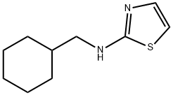 CYCLOHEXYLMETHYL-THIAZOL-2-YL-AMINE,69212-70-0,结构式
