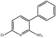 2-Amino-6-chloro-3-phenylpyridine Struktur
