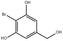 2-溴-5-(羟甲基)苯-1,3-二醇, 692205-49-5, 结构式