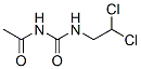 1-アセチル-3-(2,2-ジクロロエチル)尿素 化学構造式