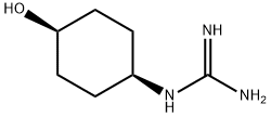Guanidine, (cis-4-hydroxycyclohexyl)- (9CI) Structure
