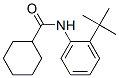 Cyclohexanecarboxamide, N-[2-(1,1-dimethylethyl)phenyl]- (9CI) Structure