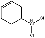 ジクロロ(3-シクロヘキセン-1-イル)シラン 化学構造式