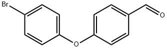 4-(4-BROMOPHENOXY)BENZALDEHYDE  97 Structure