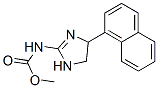 [[4,5-Dihydro-4-(1-naphthalenyl)-1H-imidazol]-2-yl]carbamic acid methyl ester Struktur