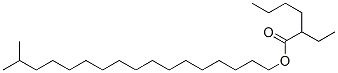 isooctadecyl 2-ethylhexanoate Structure