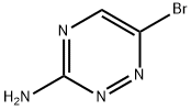 6-broMo-1,2,4-triazin-3-aMine Struktur