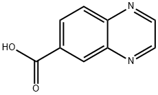 6-喹喔啉羧酸, 6925-00-4, 结构式