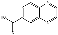 6-QUINOXALINECARBOXYLIC ACID Structure