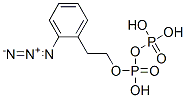 2-azidophenethyl pyrophosphate Structure