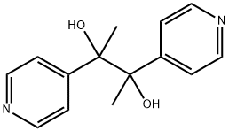 2,3-DI(4-PYRIDYL)-2,3-BUTANEDIOL Structure