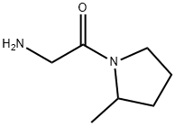2-氨基-1-(2-甲基吡咯烷-1-基)乙烷-1-酮, 692721-76-9, 结构式