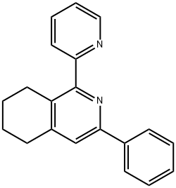 3-PHENYL-1-(PYRIDIN-2-YL)-5,6,7,8-TETRAHYDROISOQUINOLINE Structure