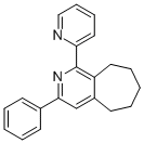 3-PHENYL-1-(PYRIDIN-2-YL)-6,7,8,9-TETRAHYDRO-5H-CYCLOHEPTA[C]PYRIDINE Structure