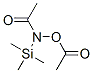 Acetamide,  N-(acetyloxy)-N-(trimethylsilyl)- Struktur