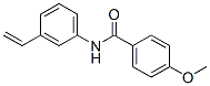 Benzamide, N-(3-ethenylphenyl)-4-methoxy- (9CI) Struktur
