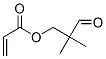 2,2-dimethyl-3-oxopropyl acrylate Struktur