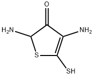 3(2H)-Thiophenone,  2,4-diamino-5-mercapto- 结构式