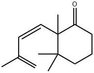 2,3,3-Trimethyl-2-[(Z)-3-methyl-1,3-butadien-1-yl]cyclohexanone Structure