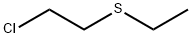 2-Chloroethyl ethyl sulfide Structure