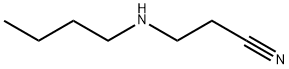 3-ブチルアミノプロピオニトリル 化学構造式