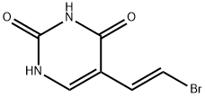 (E)-5-(2-BROMOVINYL)URACIL Struktur