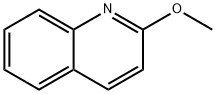 2-メトキシキノリン 化学構造式
