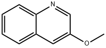 3-メトキシキノリン 化学構造式