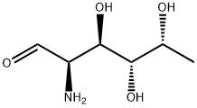 2-氨基-2-脱氧-3-D岩藻糖,6931-59-5,结构式