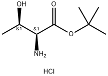 L-トレオニンtert-ブチル塩酸塩 化学構造式