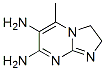 Imidazo[1,2-a]pyrimidine-6,7-diamine, 2,3-dihydro-5-methyl- (9CI)|