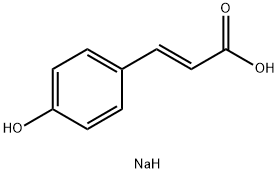 2-Propenoic acid, 3-(4-hydroxyphenyl)-, MonosodiuM salt, (2E)- Structure