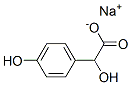 sodium 4-hydroxyphenylglycolate Struktur
