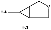 3-Oxabicyclo[3.1.0]hexan-6-aMine hydrochloride Struktur
