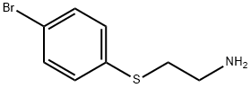 4-溴苯巯基乙胺盐酸盐, 69326-62-1, 结构式