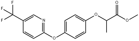 甲基吡氟禾草灵 结构式