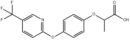 2-(4-((5-(트리플루오로메틸)-2-피리디닐)옥시)페녹시)-프로판 산