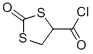 1,3-Dithiolane-4-carbonyl chloride, 2-oxo- (9CI) Structure