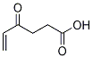 4-Oxo-5-hexenoic Acid Structure