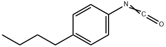 4-正丁基苯酚异氰酸酯, 69342-47-8, 结构式