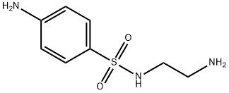 4-amino-N-(2-aminoethyl)benzenesulfonamide Struktur