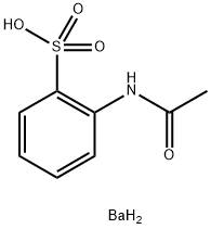 Benzenesulfonic acid, 2-(acetylaMino)- Structure